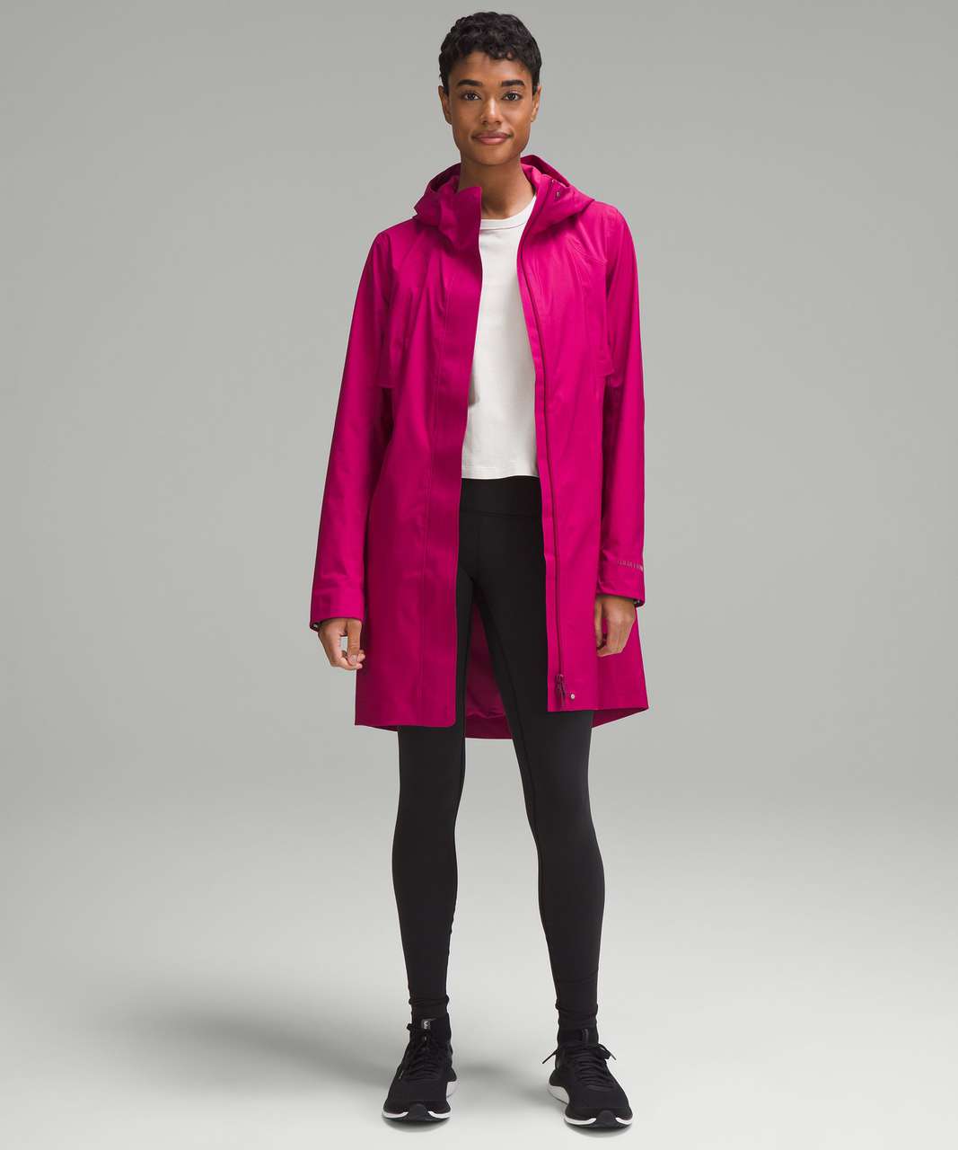 Lululemon Rain Rebel Jacket - Wild Berry - lulu fanatics