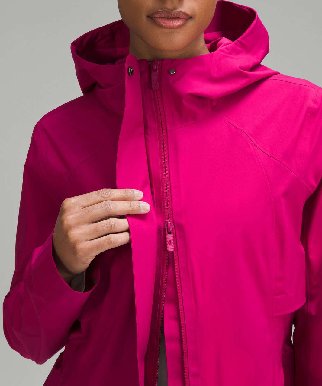 Lululemon Rain Rebel Jacket - Wild Berry