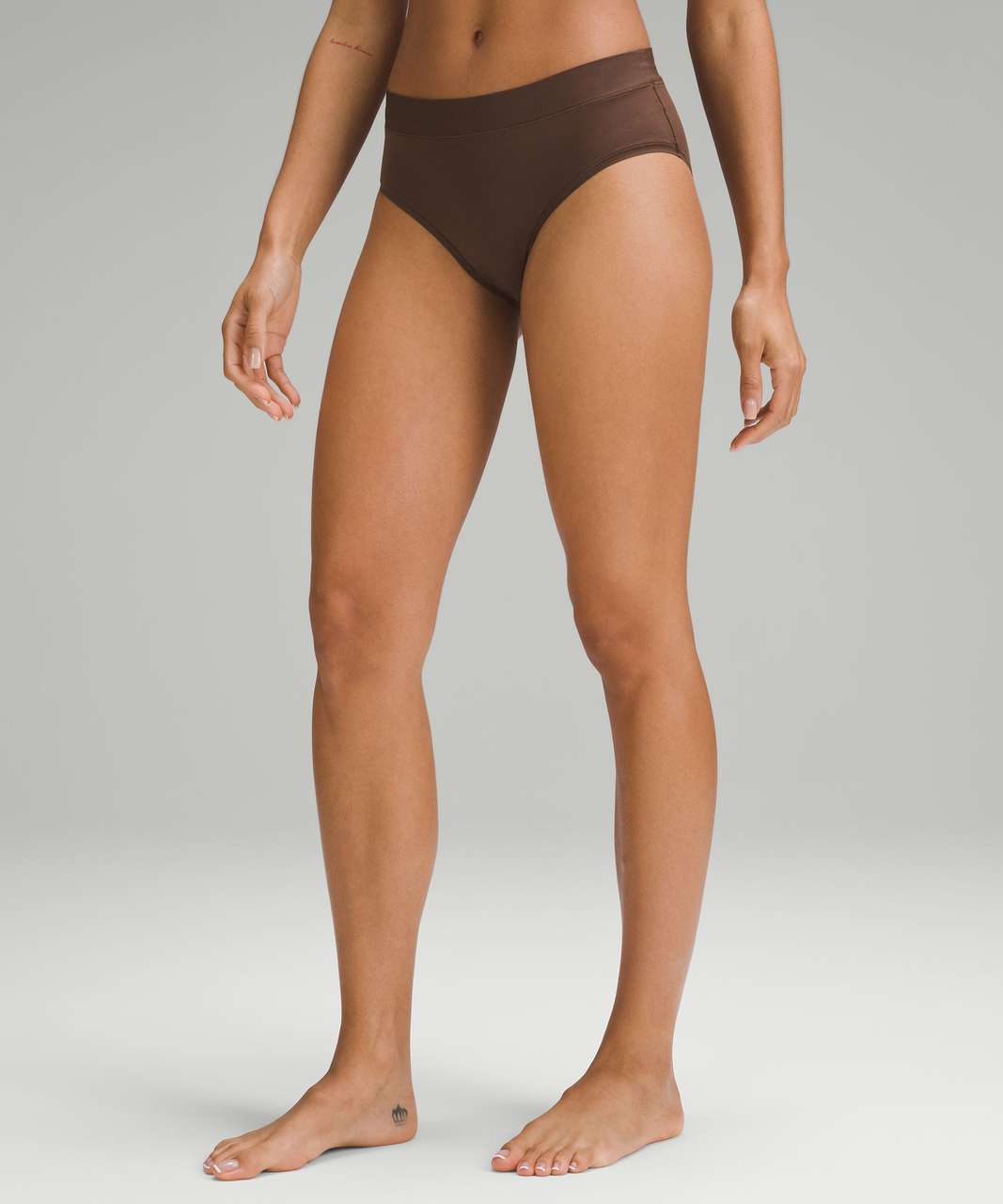 Lululemon UnderEase High-Rise Bikini Underwear - Java