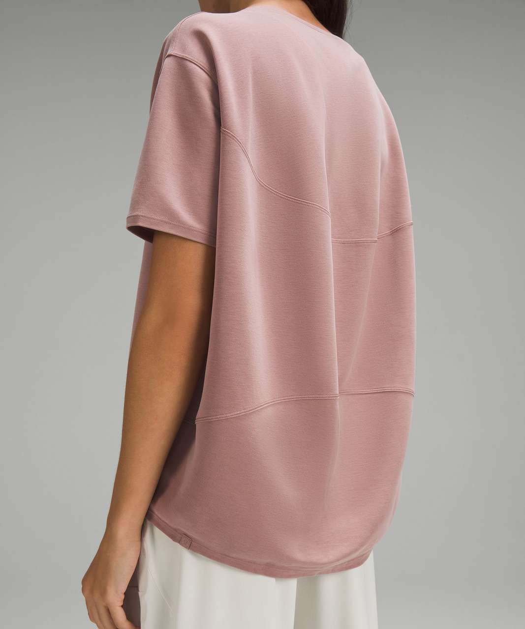 Lululemon Back in Action Short-Sleeve Shirt *Pique - Twilight Rose