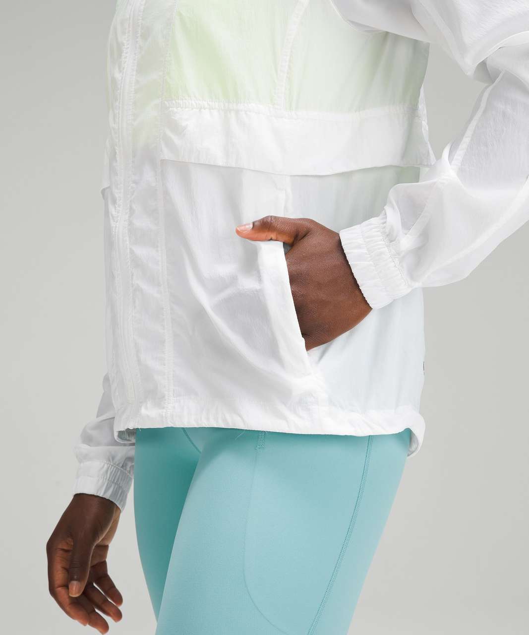 Lululemon Hood Lite Jacket - White - lulu fanatics Lululemon Hood Lite Jacket - White - lulu fanatics