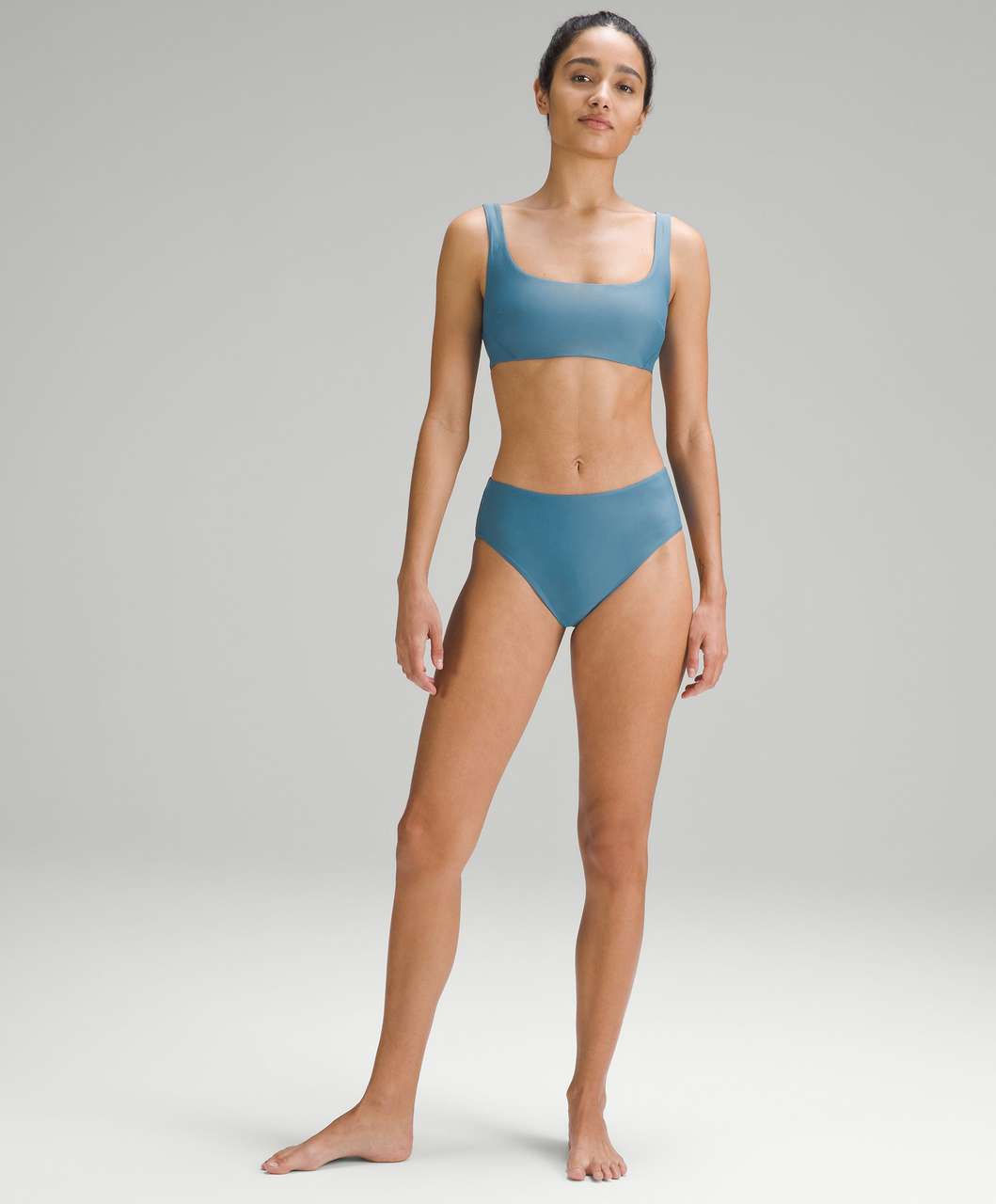 Lululemon Waterside Swim Top *C Cup - True Navy - lulu fanatics