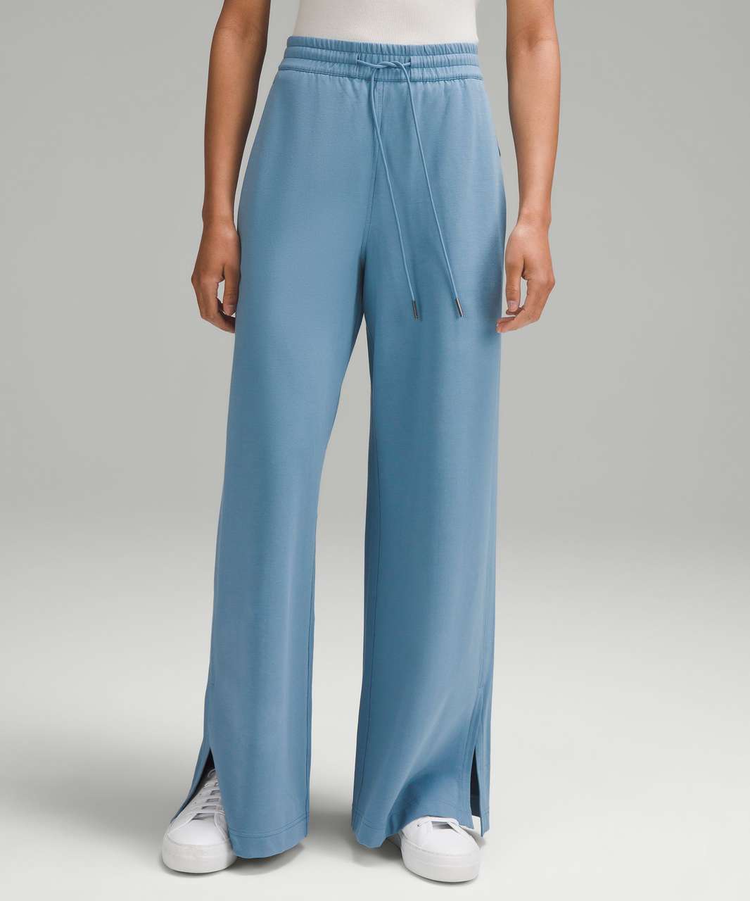 French Terry Modal Wide Leg Pant in 2023