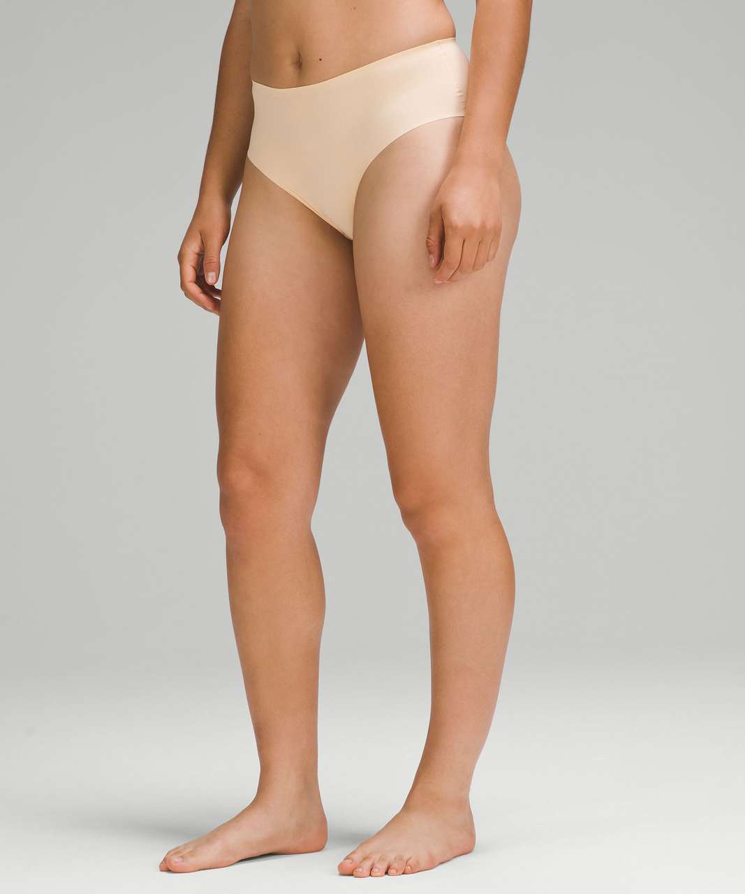 Lululemon InvisiWear High-Rise Bikini Underwear - Pale Linen