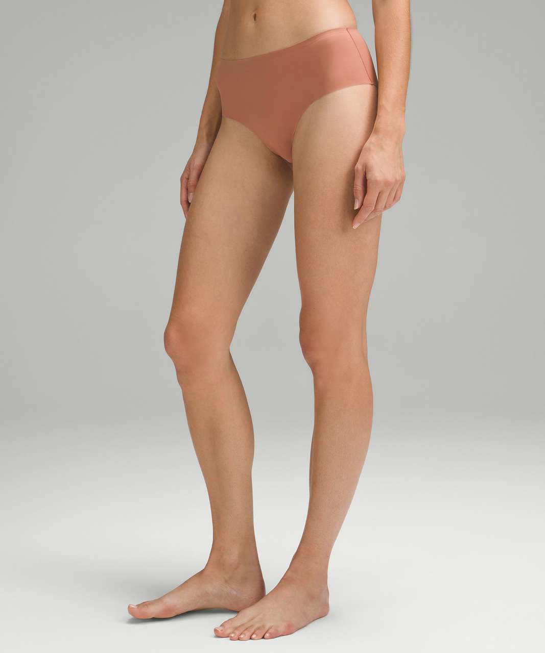 Lululemon InvisiWear High-Rise Bikini Underwear - Dusty Clay