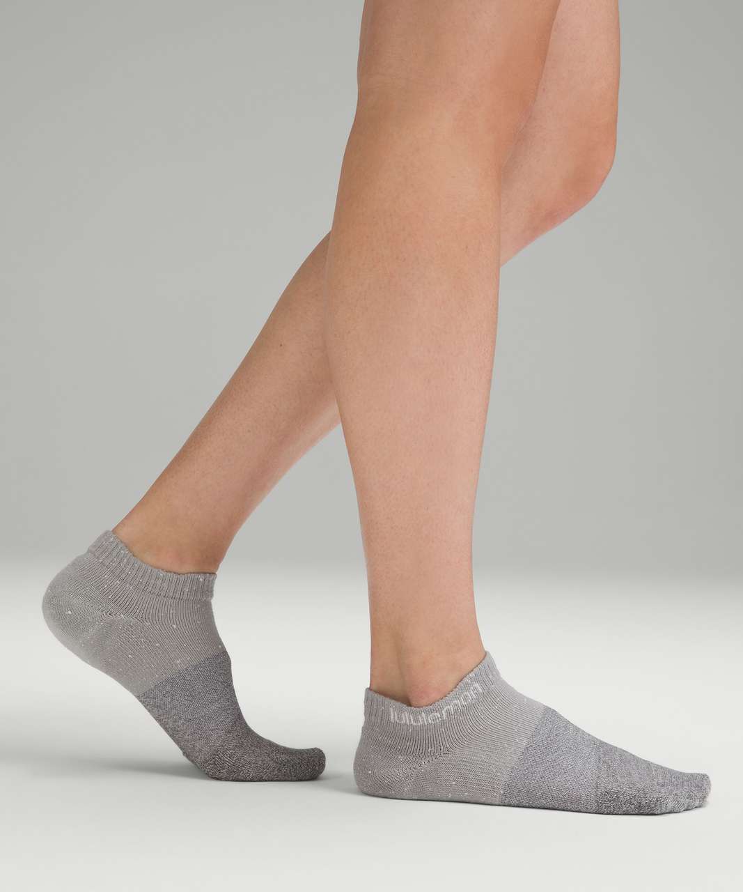 Lululemon Womens Daily Stride Comfort Ankle Sock *3 Pack - Velvet Dust / Silver Drop / Solar Orange