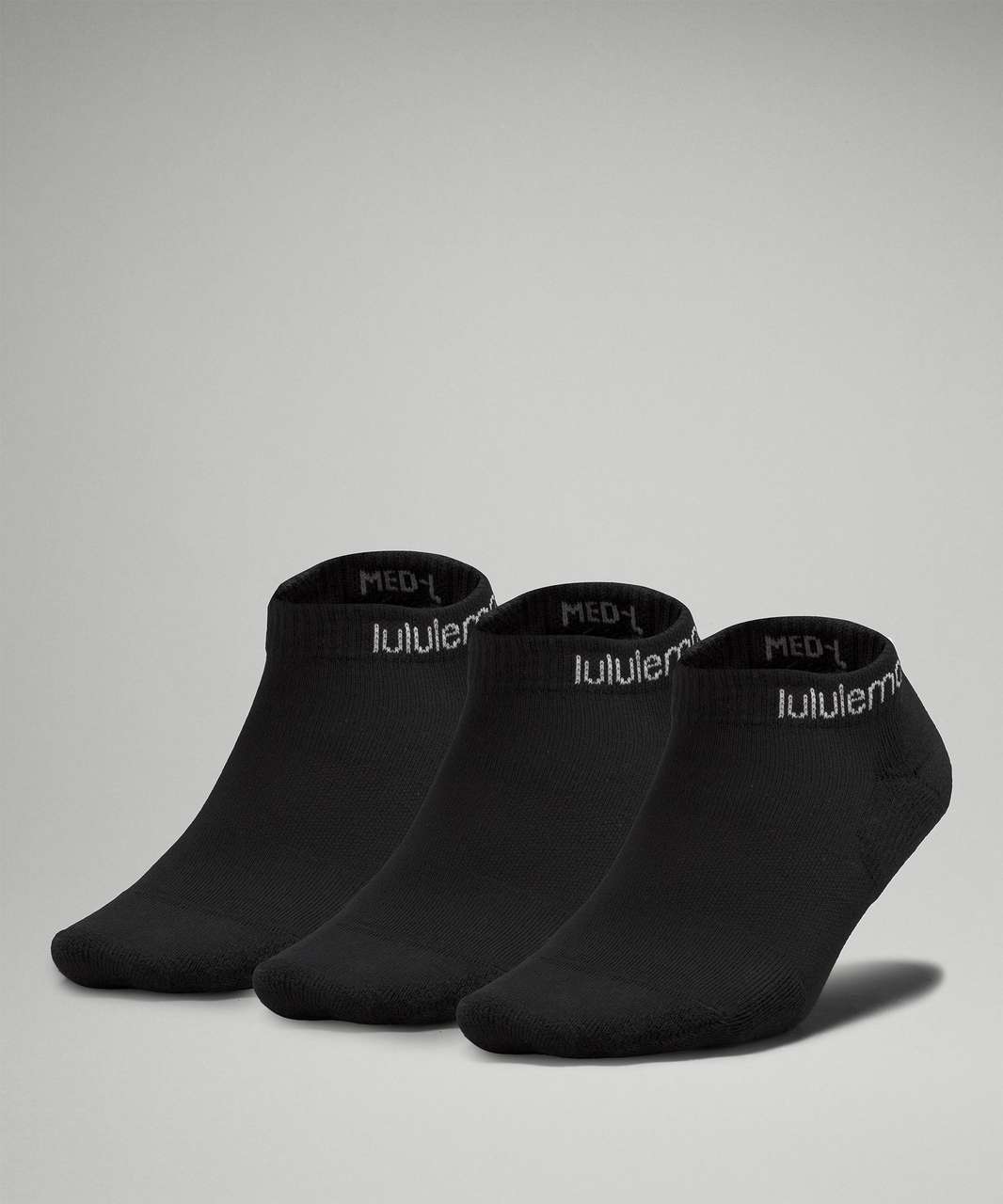 Lululemon Womens Daily Stride Comfort Ankle Sock *3 Pack - Black