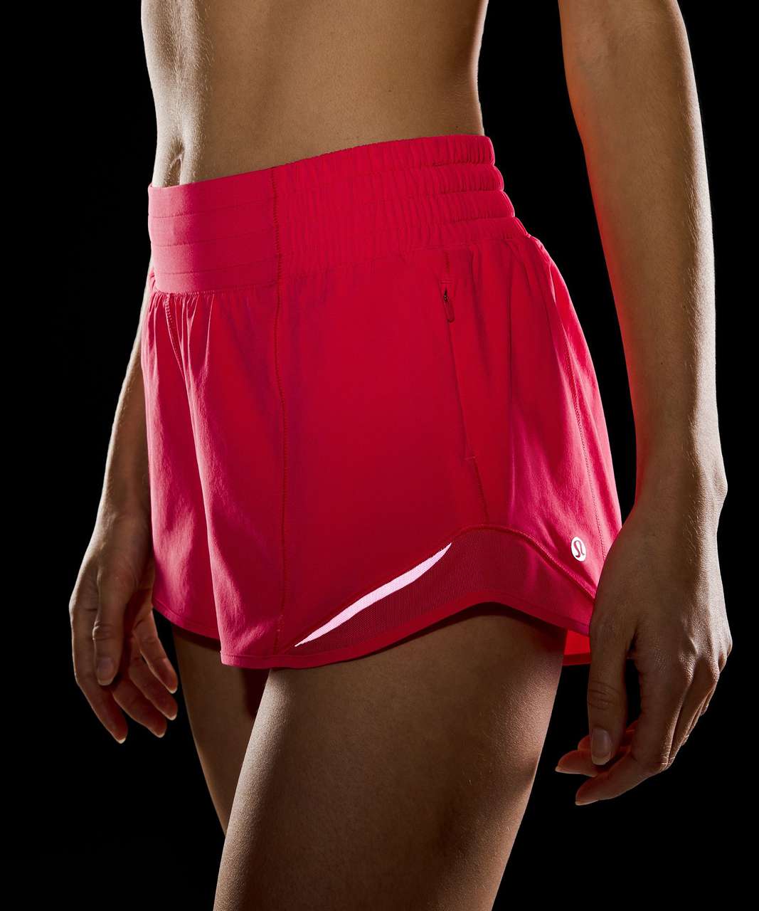 NEW Lululemon Hotty Hot High-Rise Lined Short 4 Sonic Pink Size 4