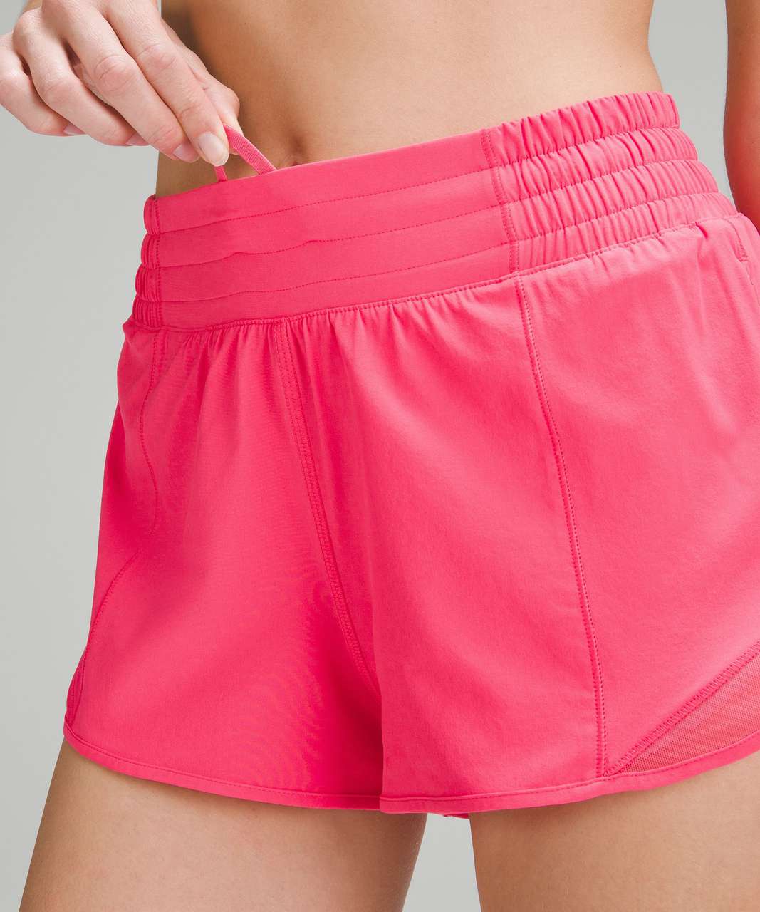 Lululemon Hotty Hot High-Rise Lined Short 2.5 - Strawberry Milkshake - lulu  fanatics