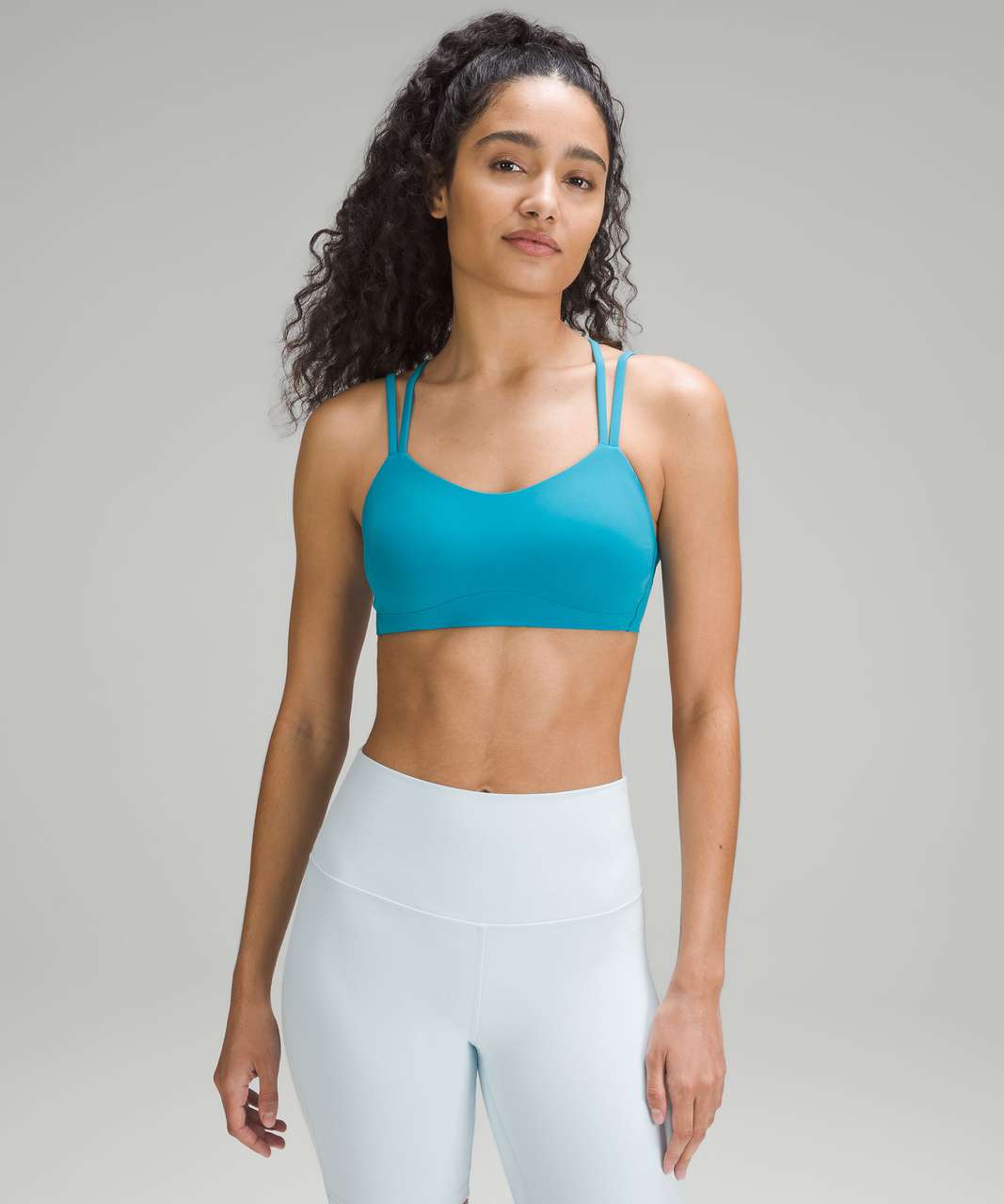 NWT Lululemon Like A Cloud Bra Light Support B/C Tidal Teal Size : 12