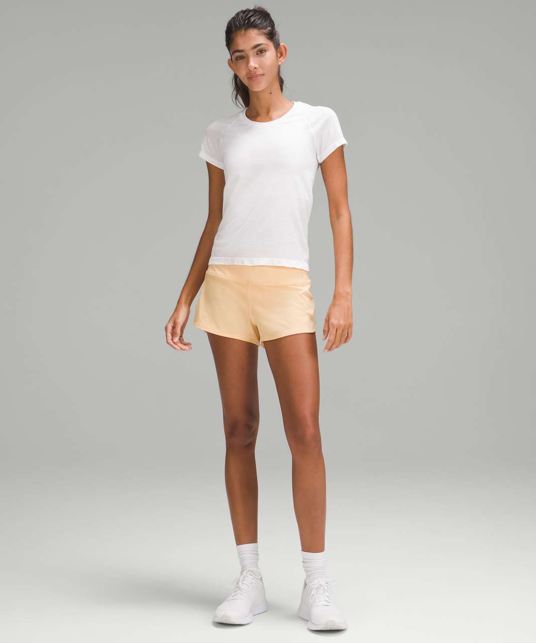 Lululemon Speed Up Low-Rise Lined Short 2.5 - Summer Glow - lulu