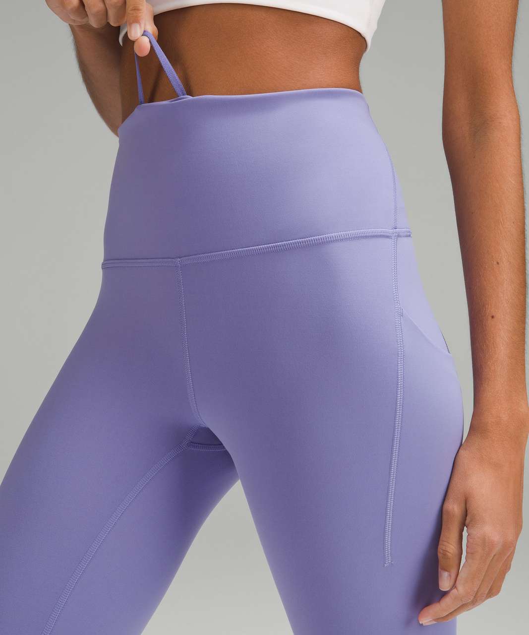 Lululemon Wunder Train High-Rise Tight with Pockets 25" - Dark Lavender