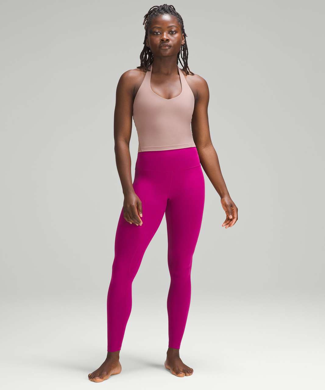 lululemon athletica, Pants & Jumpsuits, Lululemon Align Bodysuit 25 Twilight  Rose