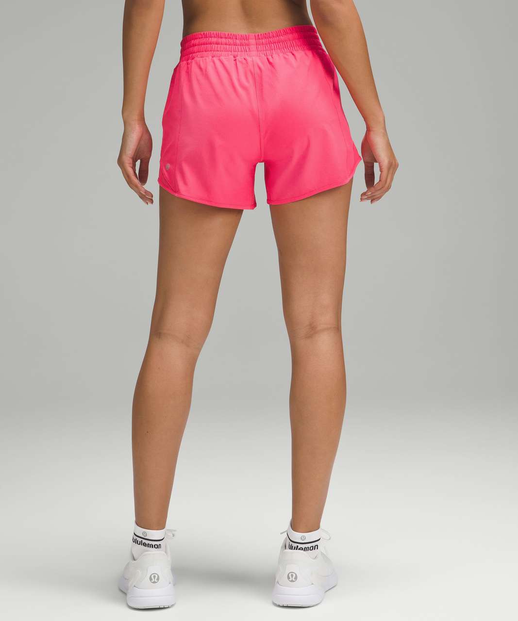 Lululemon Hotty Hot High-Rise Lined Short 4" - Lip Gloss