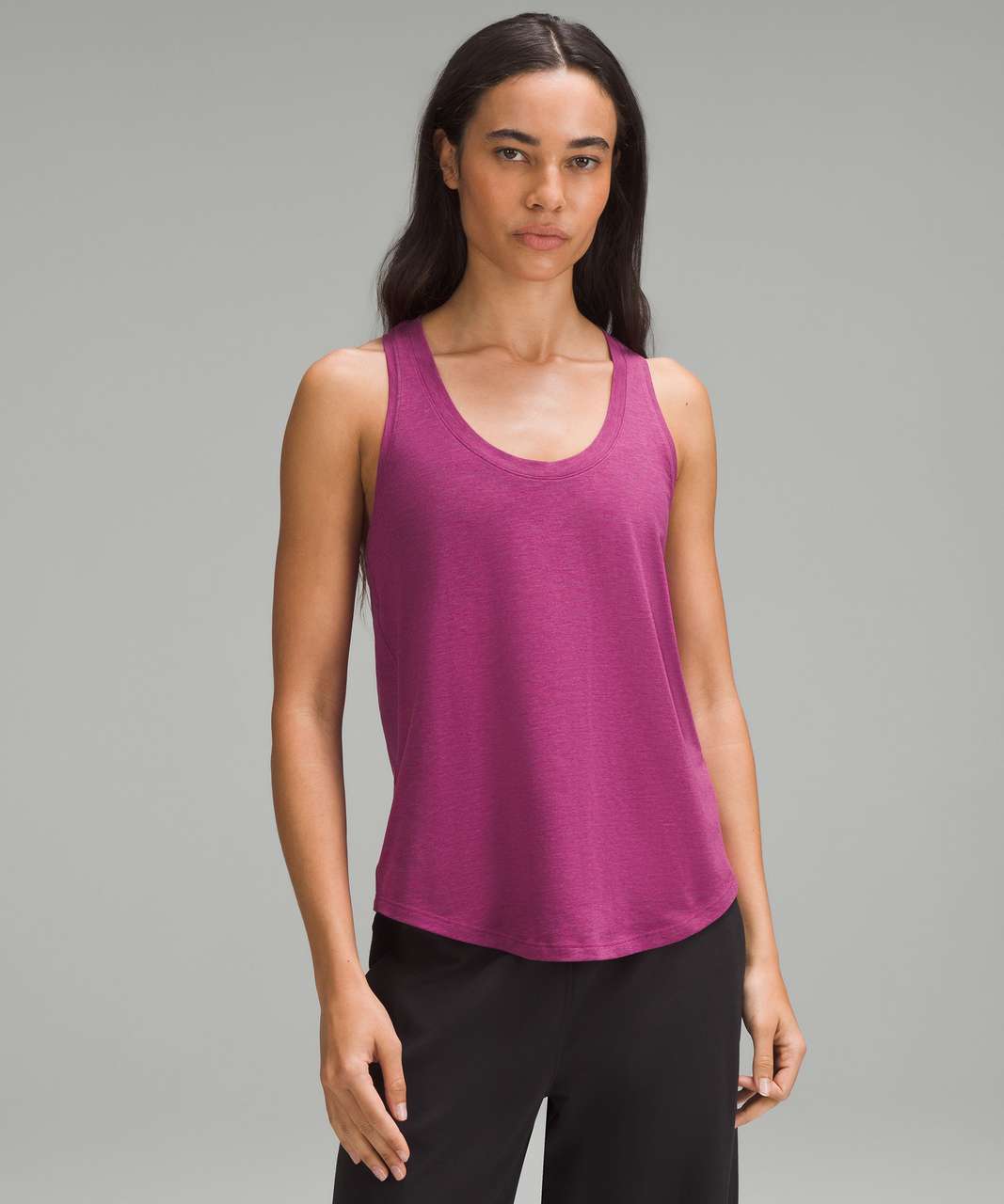 Lululemon Love Tank Top - Heathered Magenta Purple