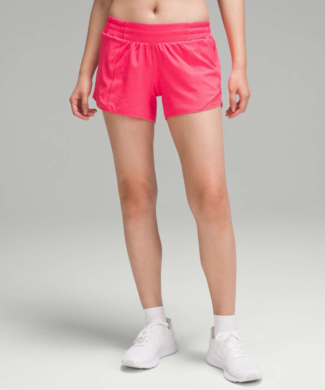 Lululemon Hotty Hot Low-Rise Lined Short 4" - Lip Gloss