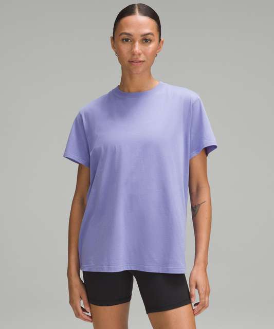 Lululemon All Yours Cotton T-Shirt - Twilight Rose - lulu fanatics