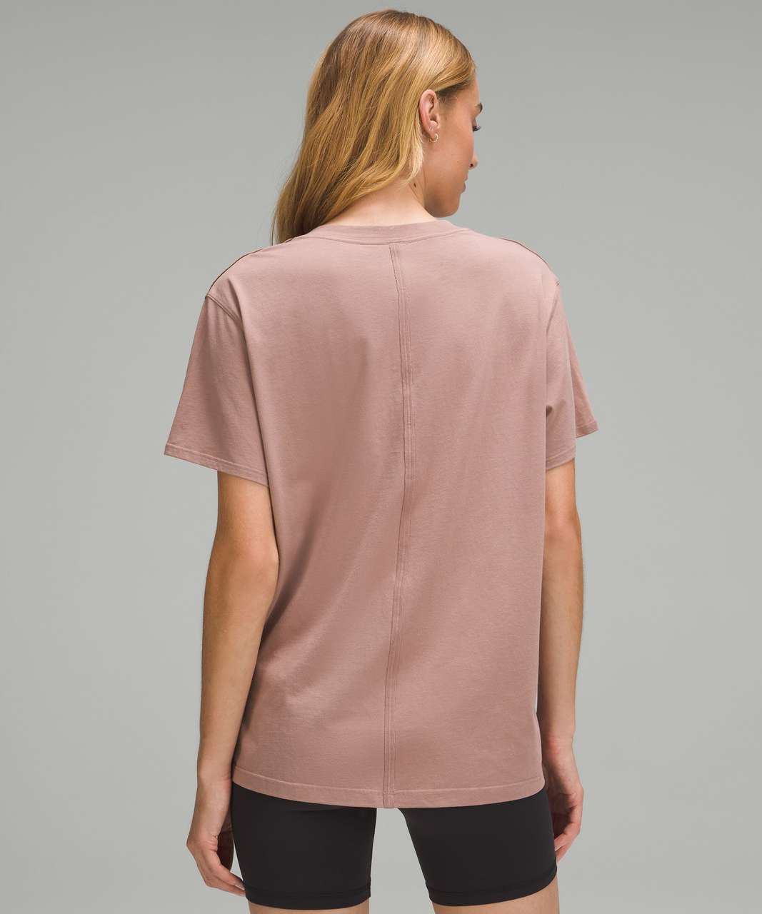 Lululemon All Yours Cotton T-Shirt - Twilight Rose - lulu fanatics