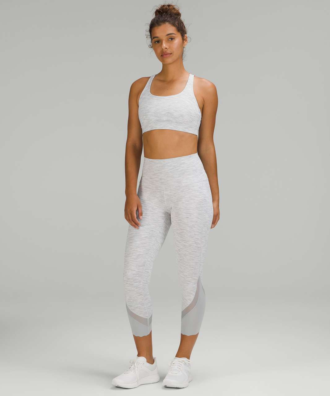 Lululemon Wild Light Support, A/b Cup In Wee Are From Space Nimbus  Battleship/pink Puff