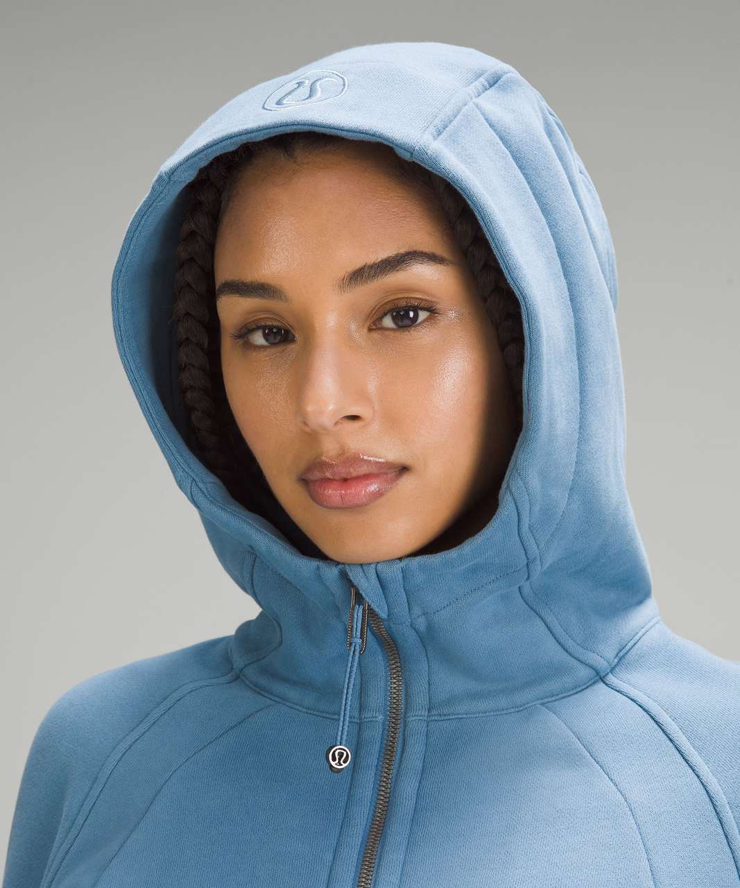 Lululemon Scuba Full-Zip Hoodie - Utility Blue - lulu fanatics