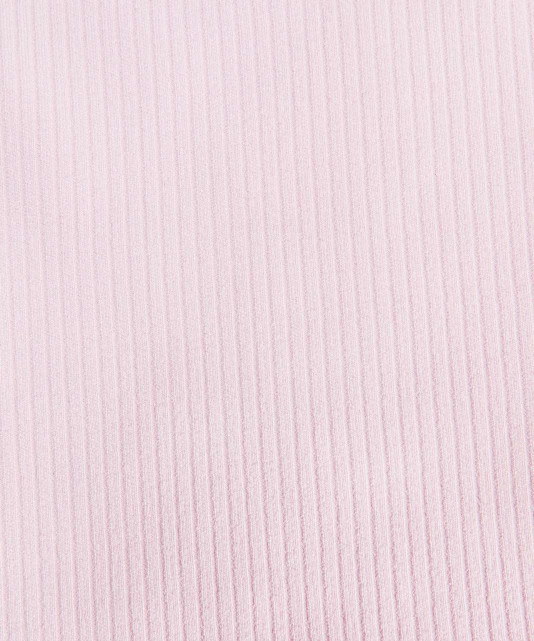 Lululemon Ribbed Softstreme Cropped Tank Top - Pink Peony