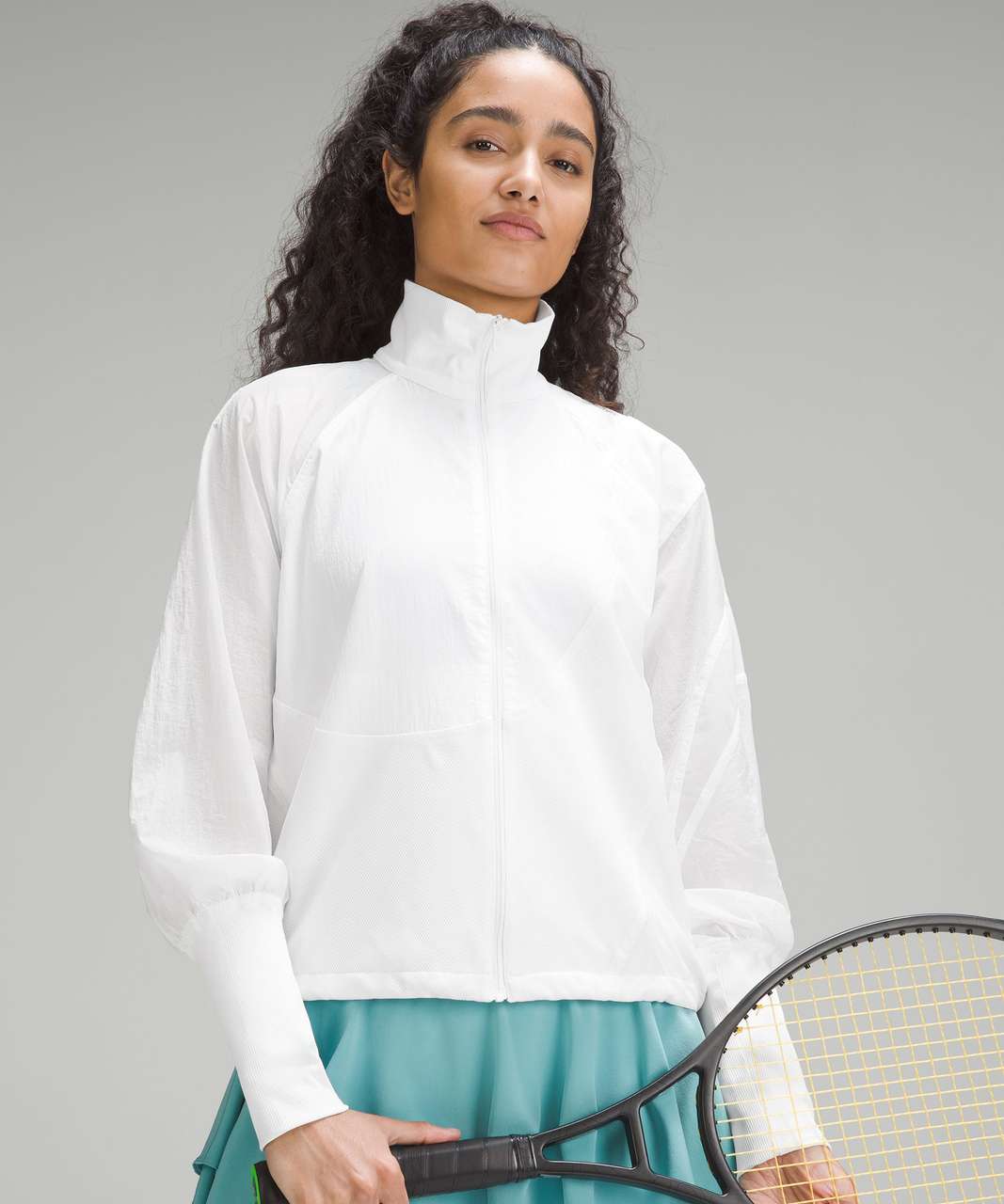 Lululemon Lightweight Tennis Full-Zip Track Jacket - White