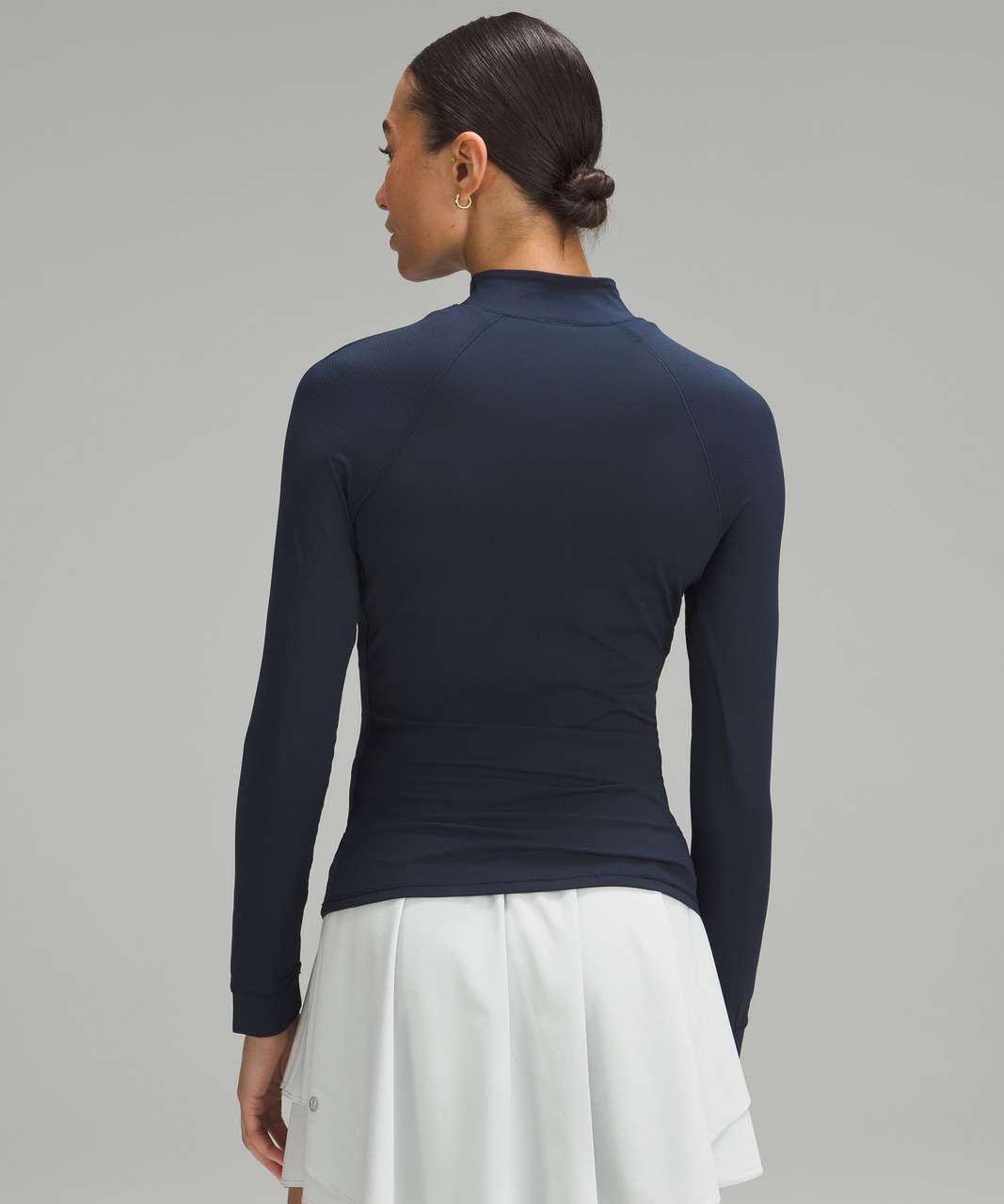 Lululemon Nulux Half-Zip Golf Long-Sleeve Shirt - True Navy