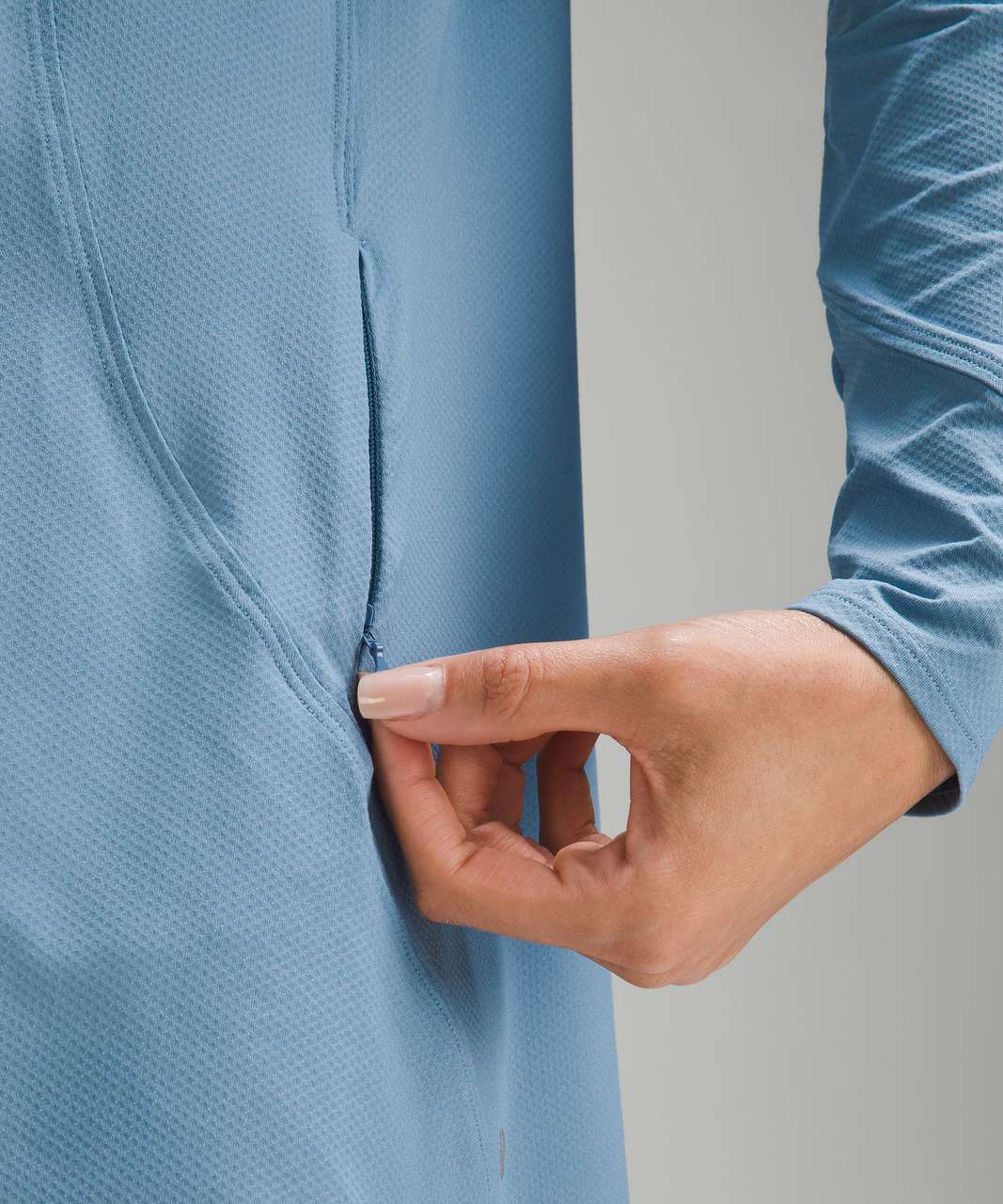 Lululemon Abrasion-Resistant High-Coverage Long-Sleeve Shirt - Utility Blue