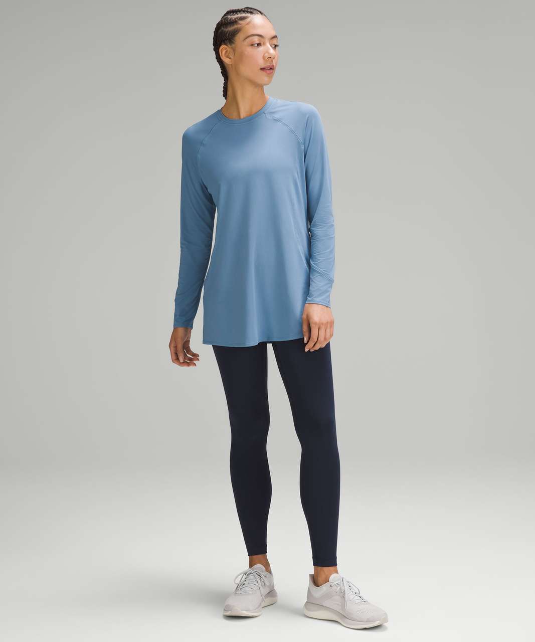 Lululemon Abrasion-Resistant High-Coverage Long-Sleeve Shirt - Utility Blue