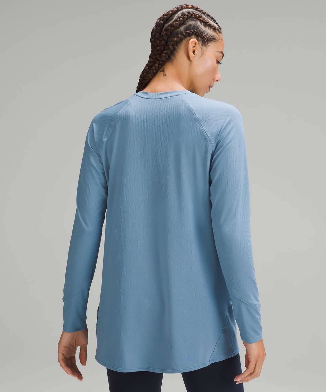 Lululemon Abrasion-Resistant High-Coverage Long-Sleeve Shirt - Utility Blue