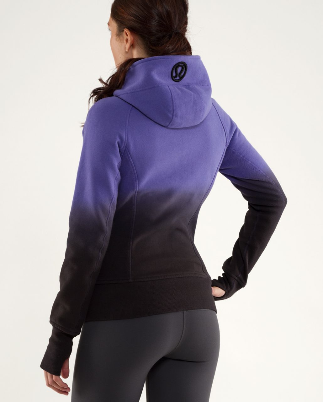 Lululemon Scuba Hoodie *Dip Dye - Persian Purple /  Black Dip Dye