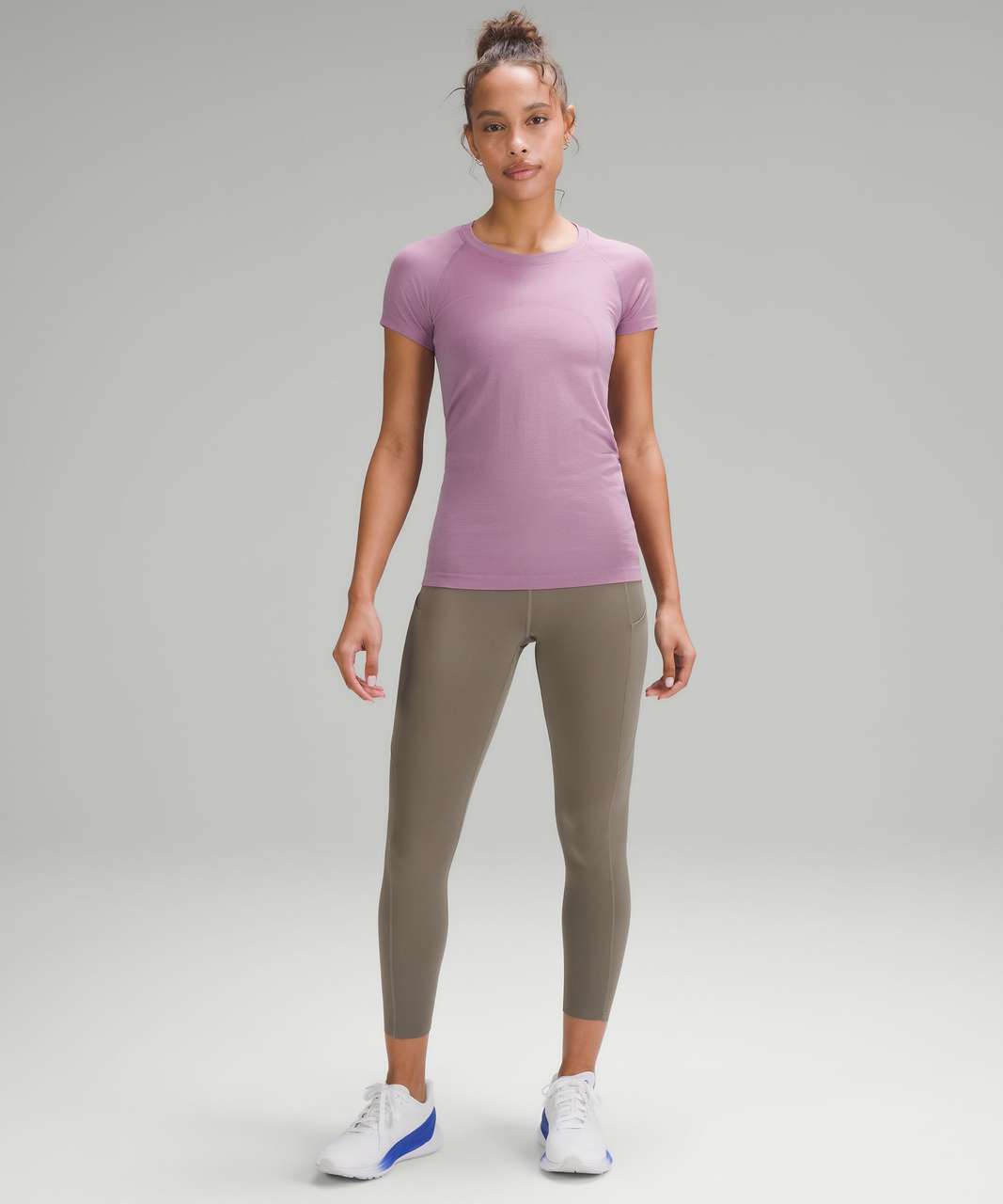 Lululemon Swiftly Tech Short-Sleeve Shirt 2.0 - Velvet Dust / Velvet Dust