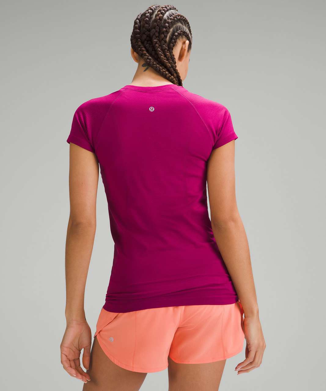 Lululemon Swiftly Tech Long-Sleeve Shirt 2.0 *Race Length - Magenta Purple  / Magenta Purple - lulu fanatics