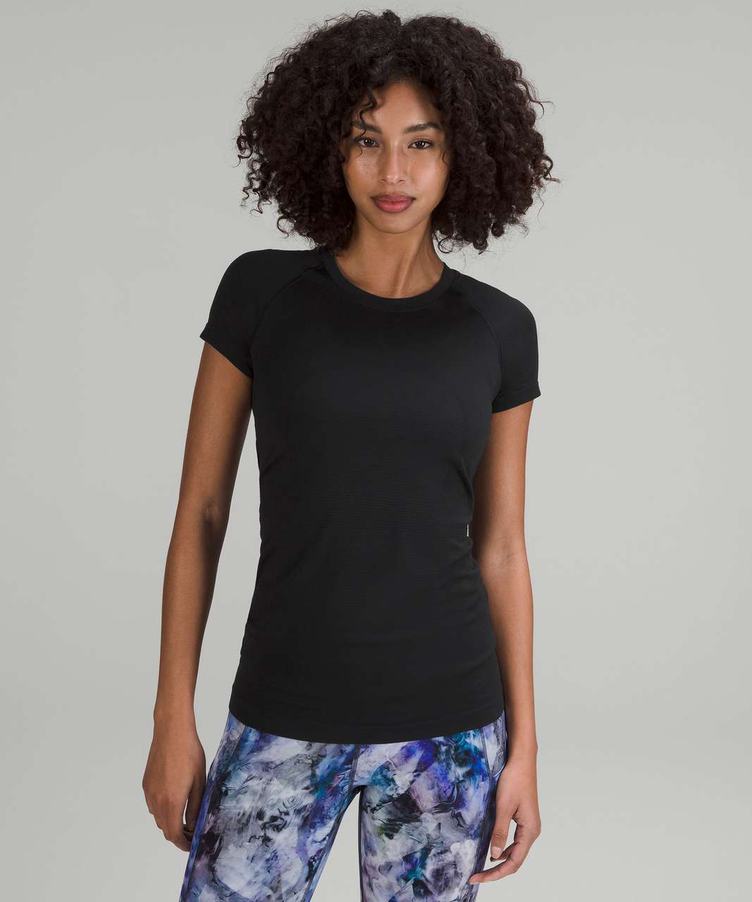 Lululemon Swiftly Tech Short-Sleeve Shirt 2.0 - Black / Black