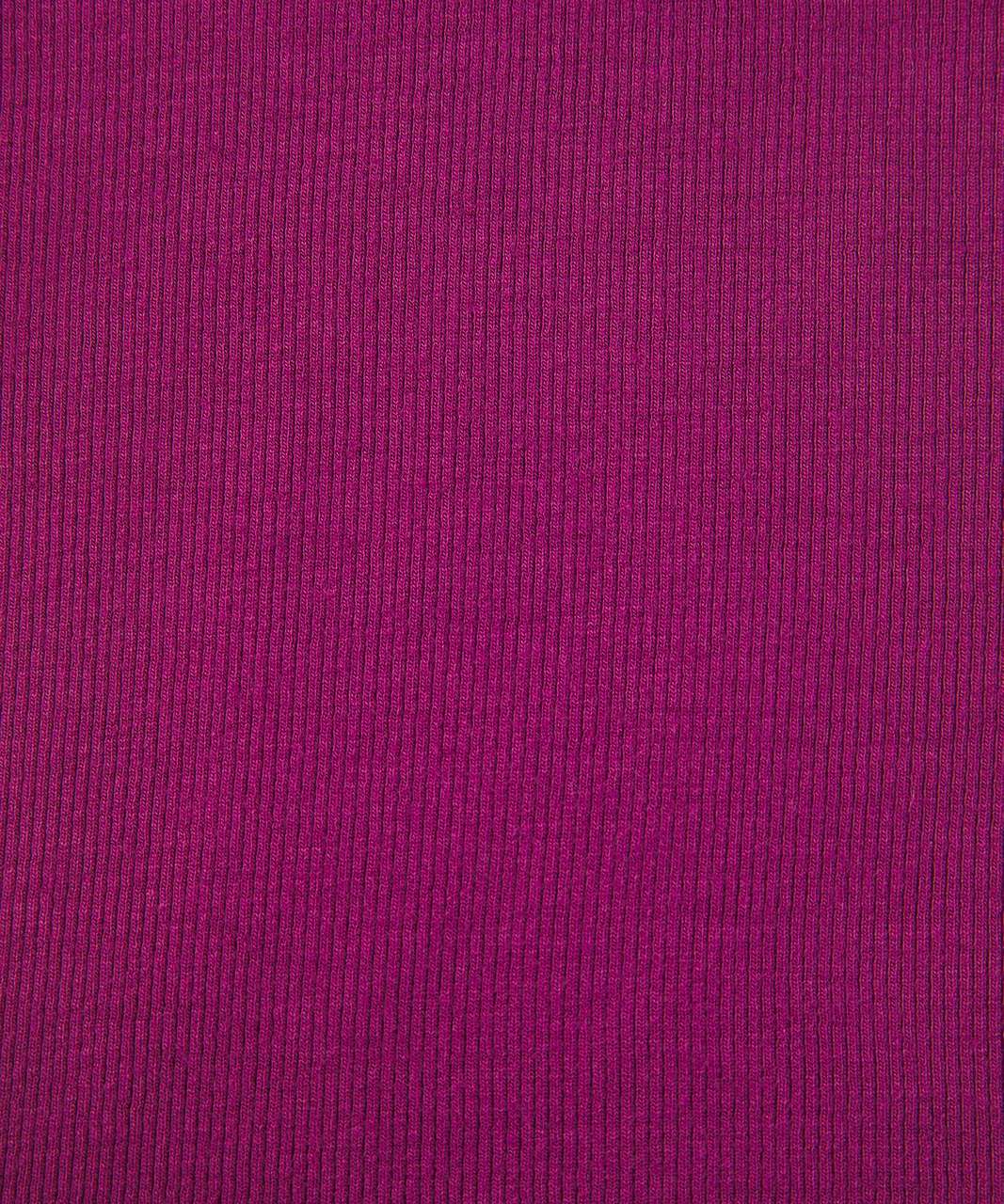 Lululemon Hold Tight Cropped T-Shirt - Magenta Purple