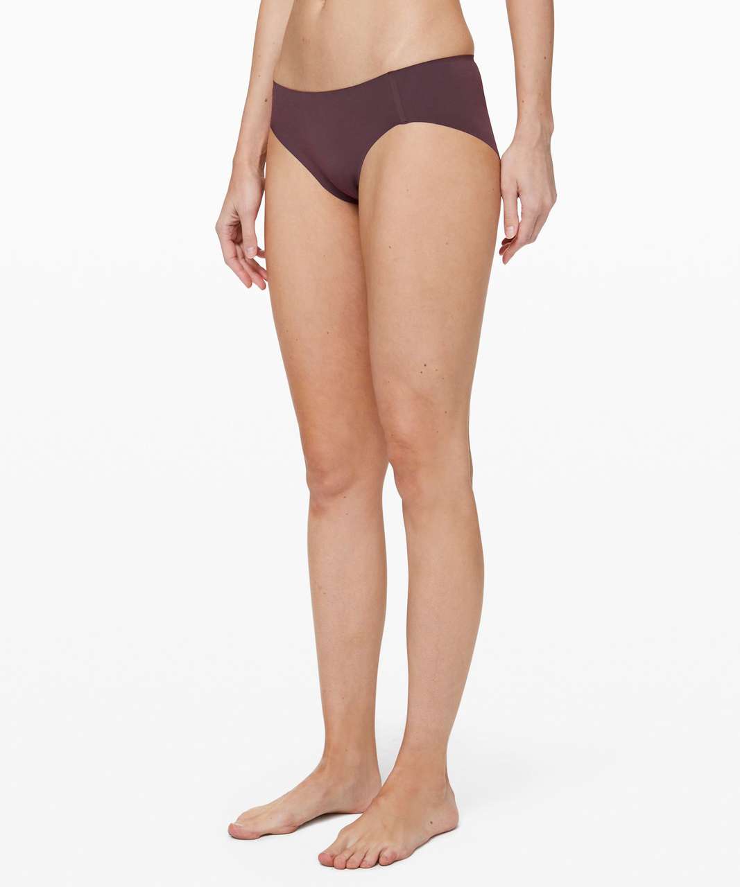 Lululemon Smooth Seamless Low-Rise Hipster Underwear - Cherry Cola