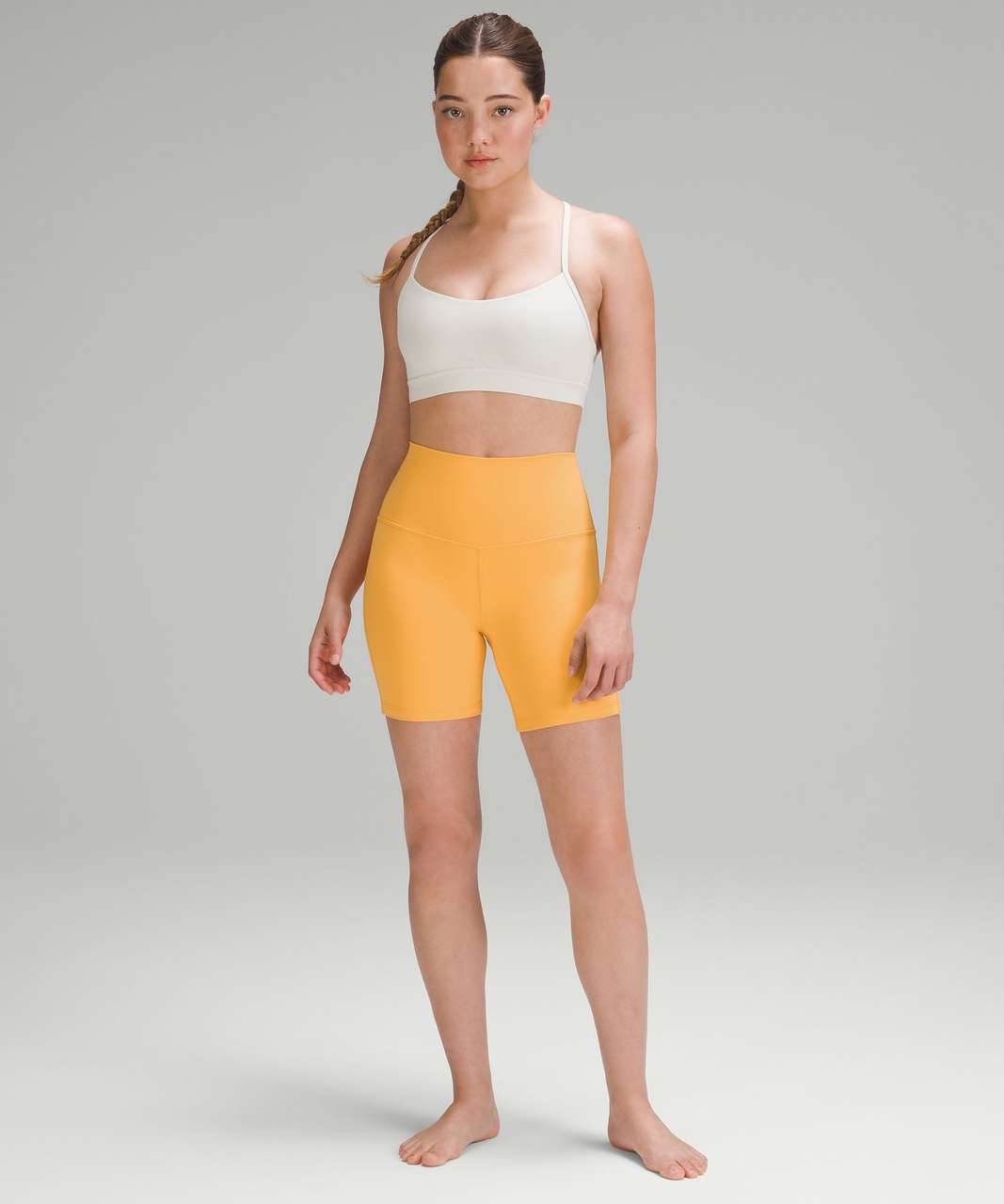 Lululemon Align Short *6 - White - lulu fanatics