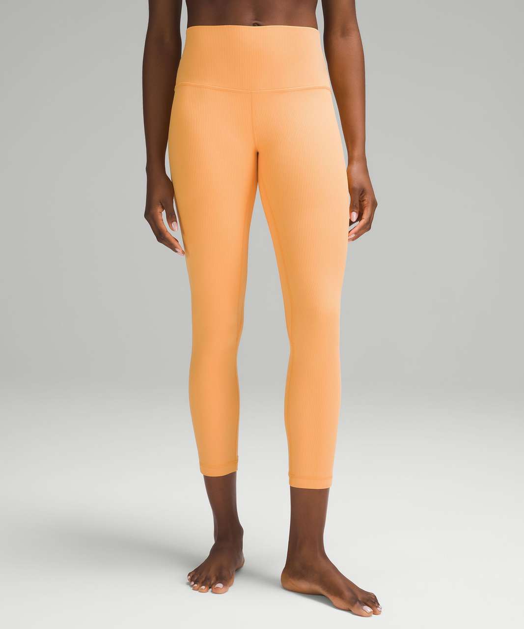 NWT Lululemon Align Pant Size 4 Orange Soda Nulu 25 Double Lined