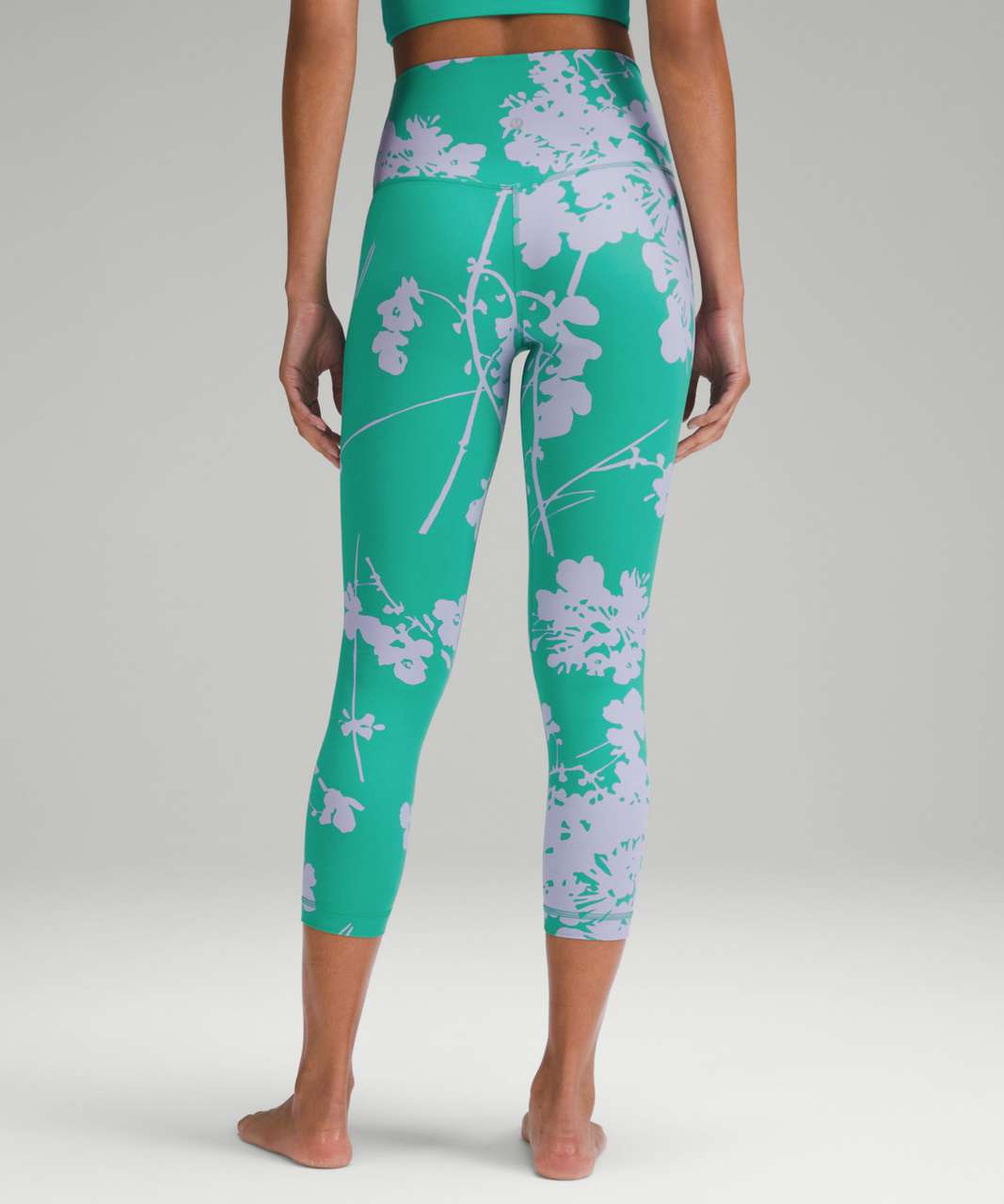 Lululemon Align High-Rise Crop 23 - Pink Blossom - lulu fanatics