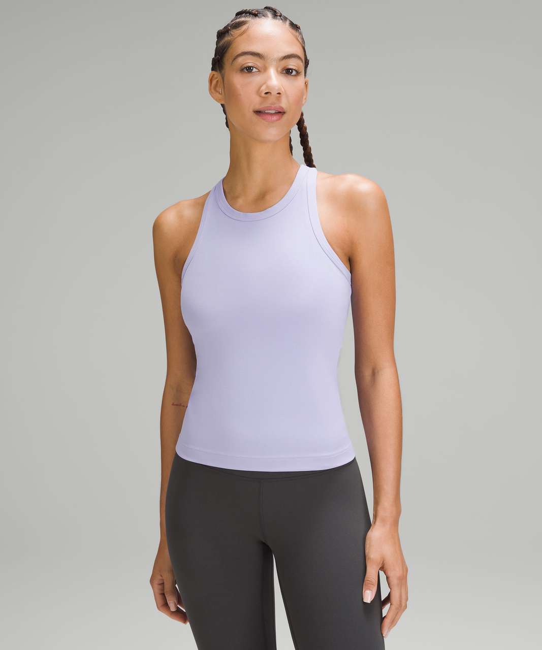 Lululemon Align Waist-Length Racerback Tank Top - Lilac Smoke