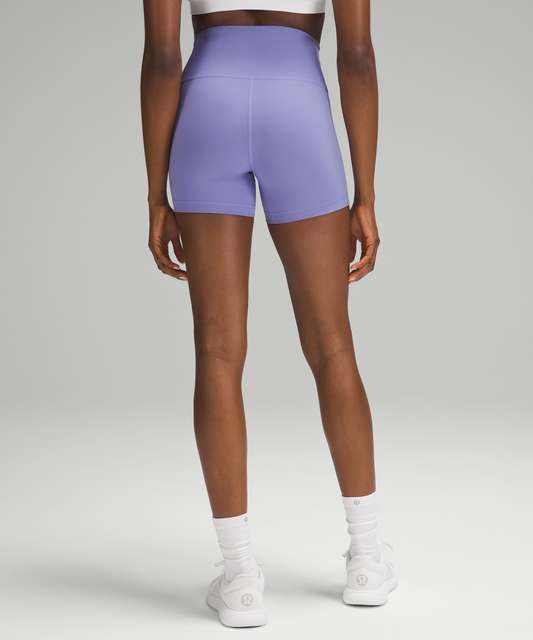 Lululemon Wunder Train High Rise Short 8 Larkspur Size 4 Biker