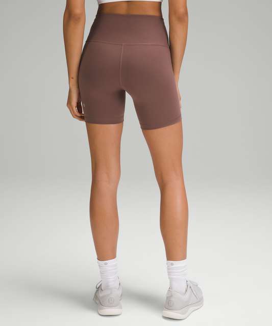 Lululemon Wunder Train High-Rise Short 6 - Vintage Plum - lulu fanatics