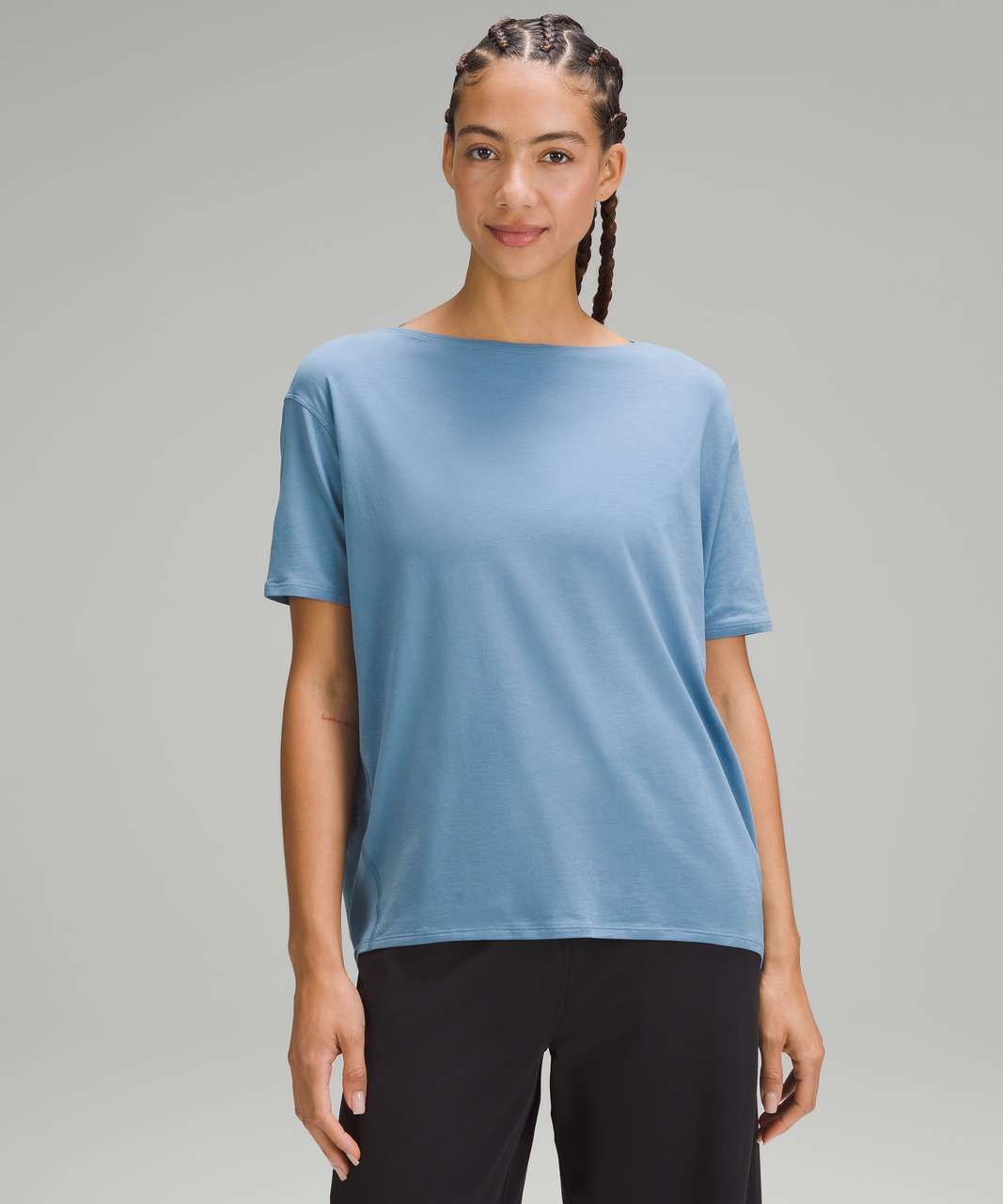 lululemon FUNDAMENTAL™ OVERSIZED T - Sports T-shirt - utility blue