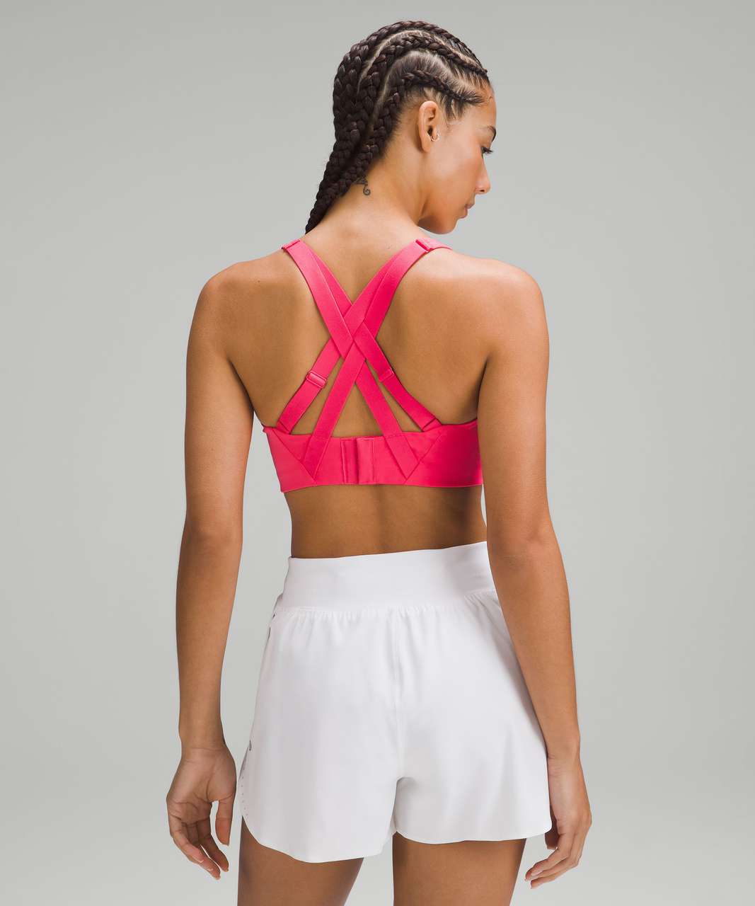 lululemon athletica Energy Bra In Lip Gloss in Pink