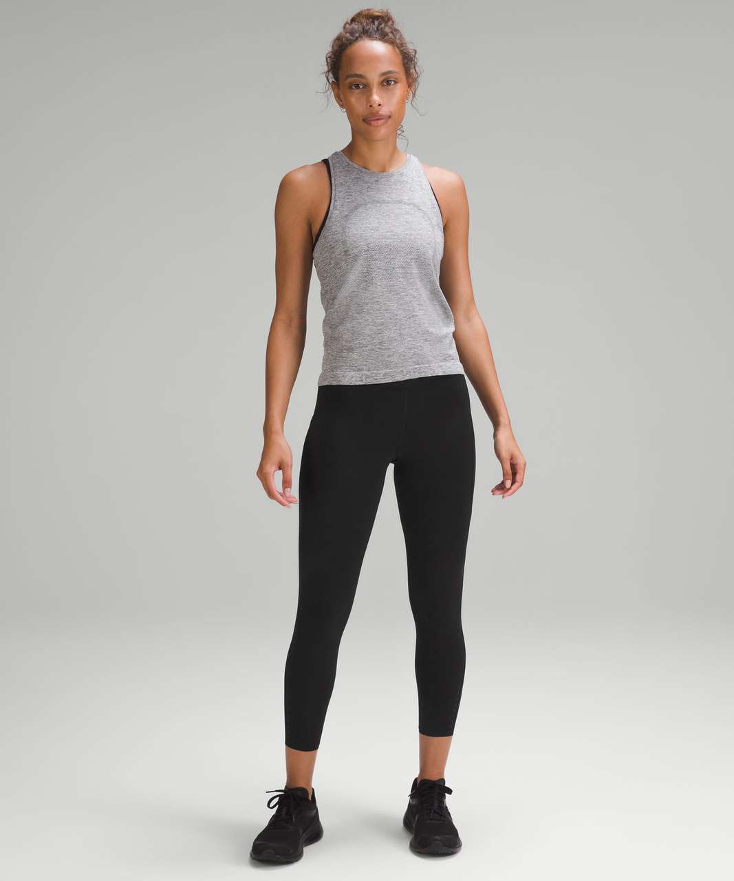 Lululemon Fast and Free High-Rise Tight 25 *Pockets - Black - lulu fanatics