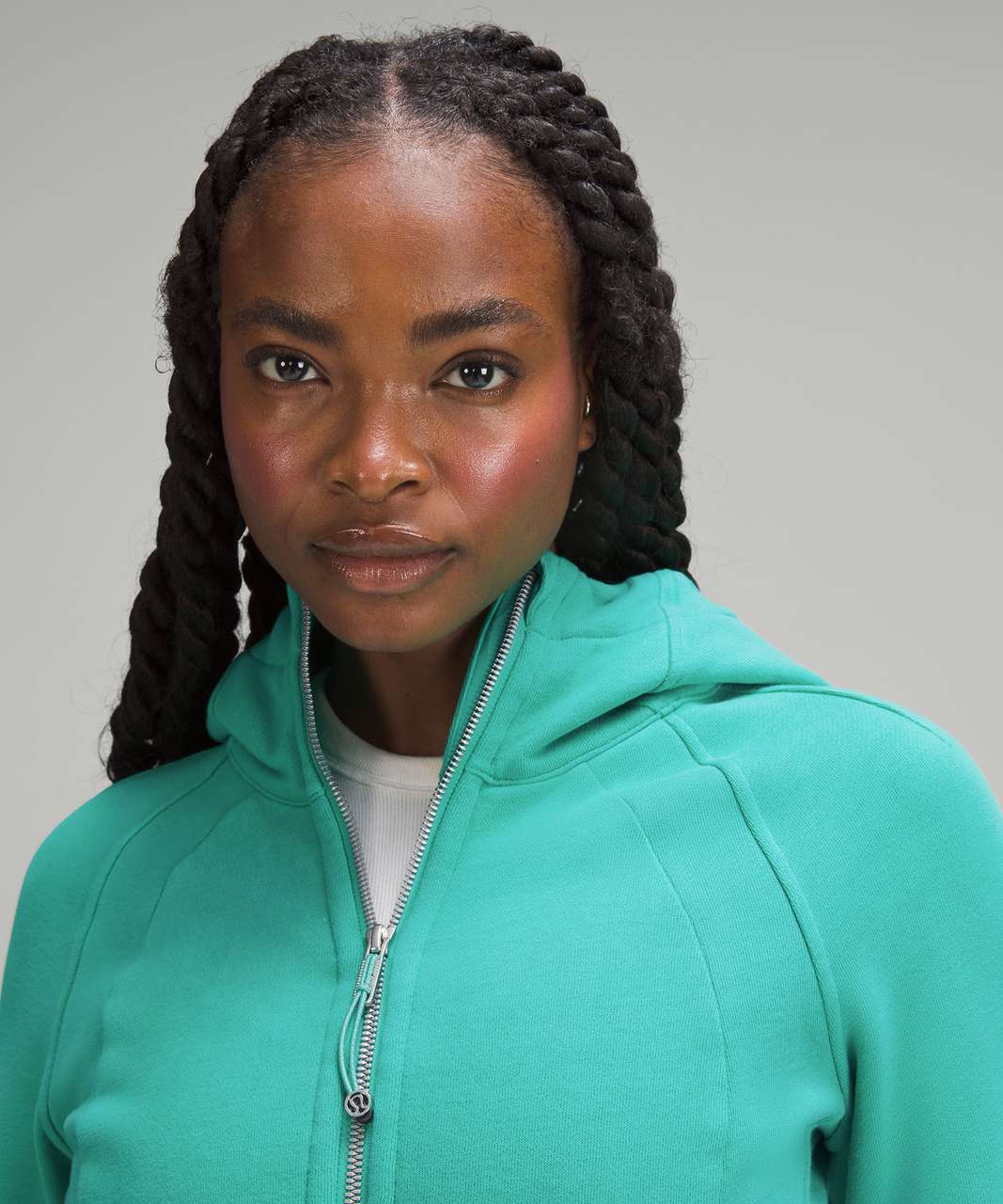 Lululemon Women's Scuba Oversized Full Zip Hoodie Bronze Green XS