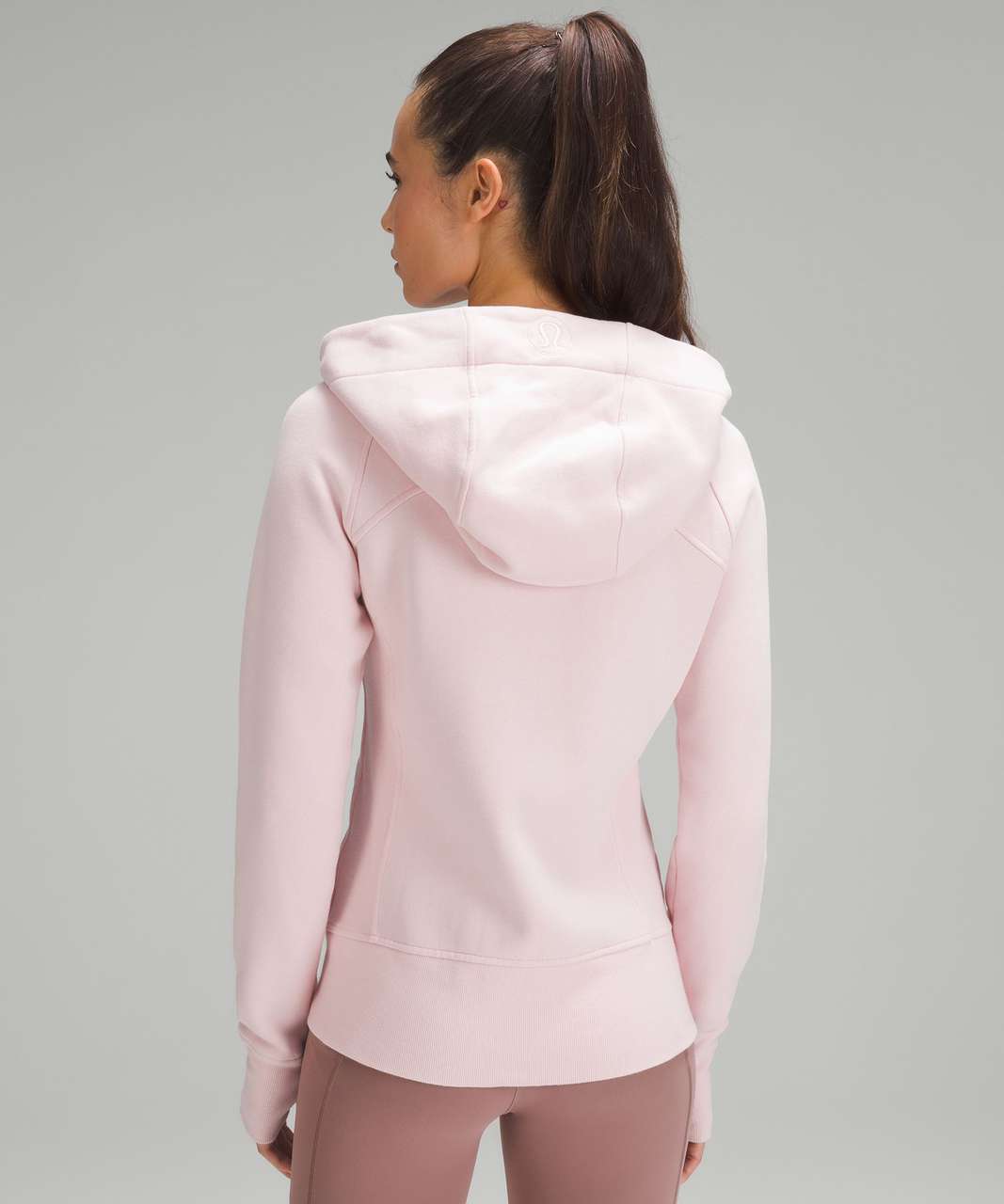 Lululemon Scuba Full-Zip Cropped Hoodie Size 8 LIP GLOSS Pink - SOLD OUT -  NWOT