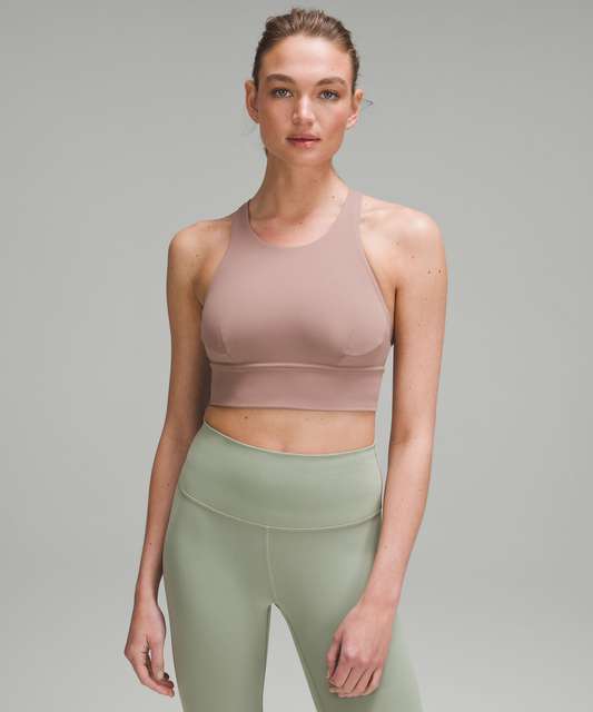 lululemon athletica, Intimates & Sleepwear, Lululemon Wunder Train  Longline Bra Orange Frappe