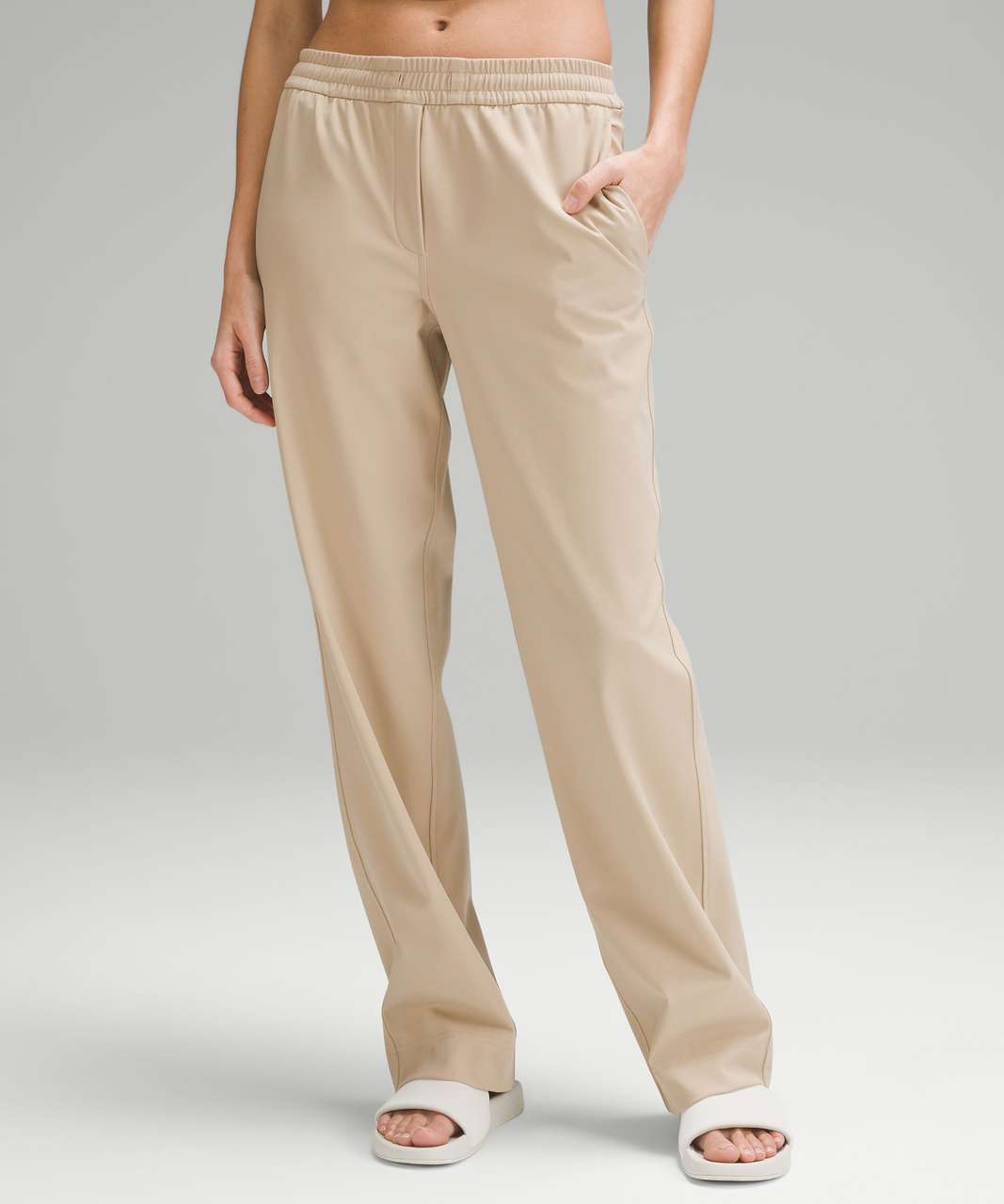 Lululemon Luxtreme Mid-Rise Straight-Leg Trouser - Trench