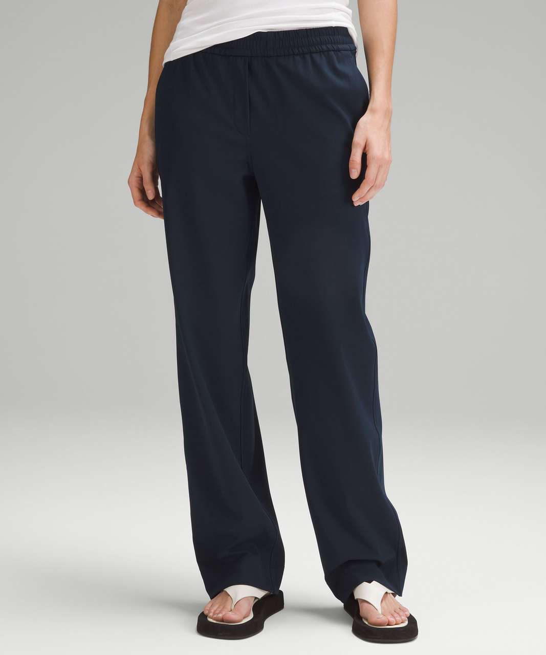 Lululemon Luxtreme Mid-Rise Straight-Leg Trouser - True Navy